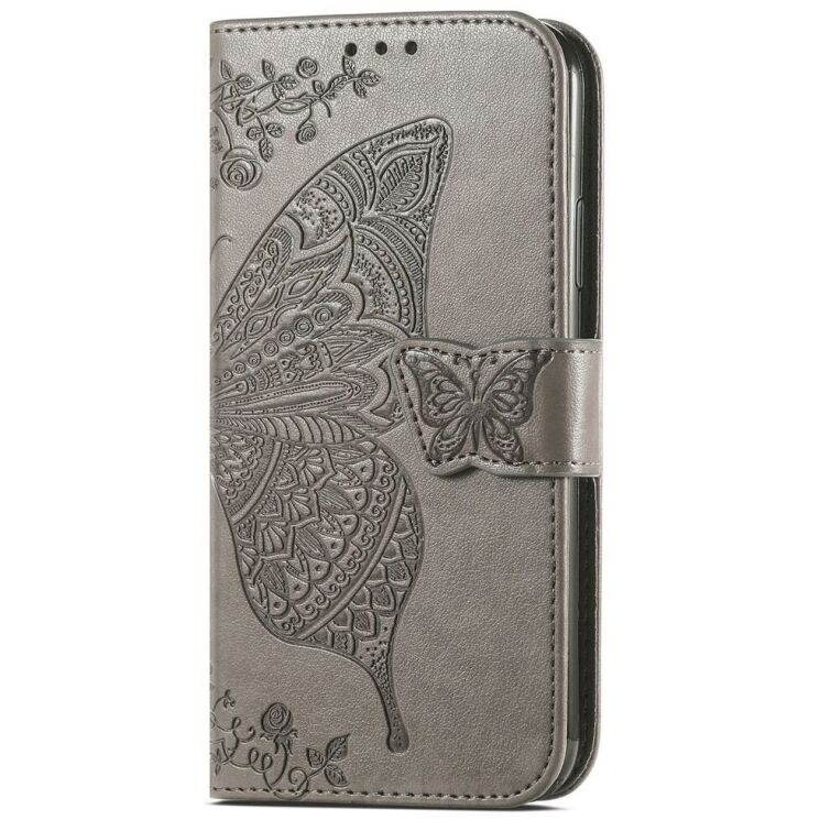 Чехол UniCase Butterfly Pattern для Samsung Galaxy A36 (A366) / A56 (A566) - Grey: фото 5 из 10
