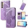 Чехол UniCase Butterfly Pattern для Samsung Galaxy S25 (S931) - Light Purple (375325LV)