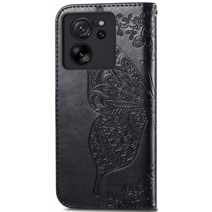Чехол UniCase Butterfly Pattern для Xiaomi 13T / 13T Pro - Black: фото 6 из 9