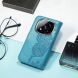 Чехол UniCase Butterfly Pattern для Xiaomi Redmi Note 14 Pro - Blue (379104L). Фото 6 из 11