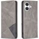 Чохол UniCase Geometric Pattern для Apple iPhone 17 - Grey (387227H). Фото 1 з 8
