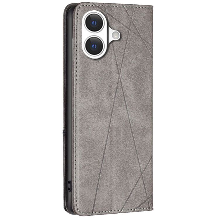 Чохол UniCase Geometric Pattern для Apple iPhone 17 - Grey: фото 3 з 8
