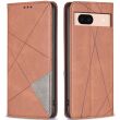 Чехол UniCase Geometric Pattern для Google Pixel 8A - Brown (341032Z)