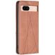 Чехол UniCase Geometric Pattern для Google Pixel 8A - Brown (341032Z). Фото 3 из 8