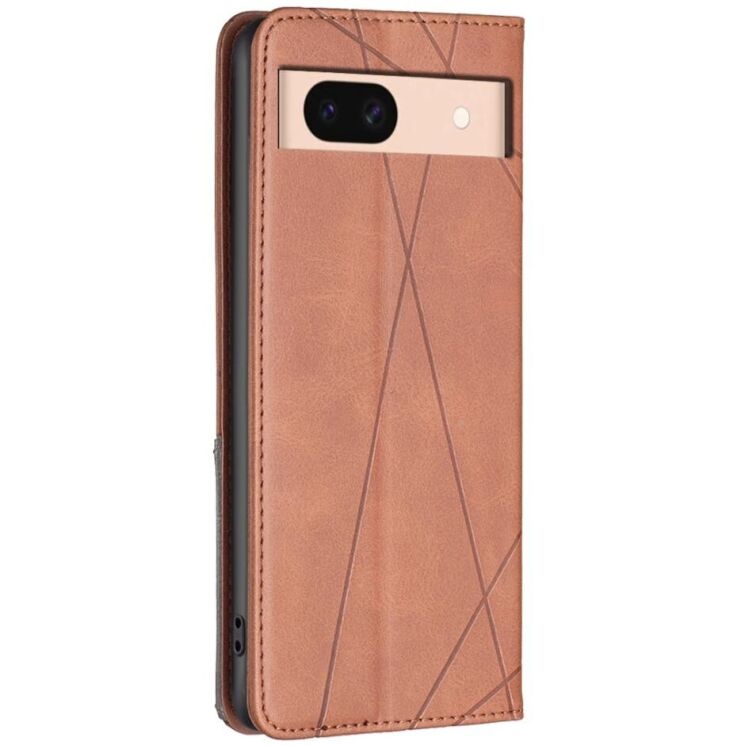 Чехол UniCase Geometric Pattern для Google Pixel 8A - Brown: фото 3 из 8