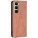 Чохол UniCase Geometric Pattern для Infinix Hot 60 Pro Plus - Brown (387900Z). Фото 3 з 8