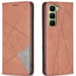Чохол UniCase Geometric Pattern для Infinix Hot 60 Pro Plus - Brown (387900Z)