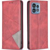 Чохол UniCase Geometric Pattern для Motorola Edge 40 Pro - Red (325217R)