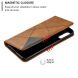 Чехол-книжка с кармашками UniCase Geometric Pattern для OPPO A31 - Brown (213320Z). Фото 7 из 10