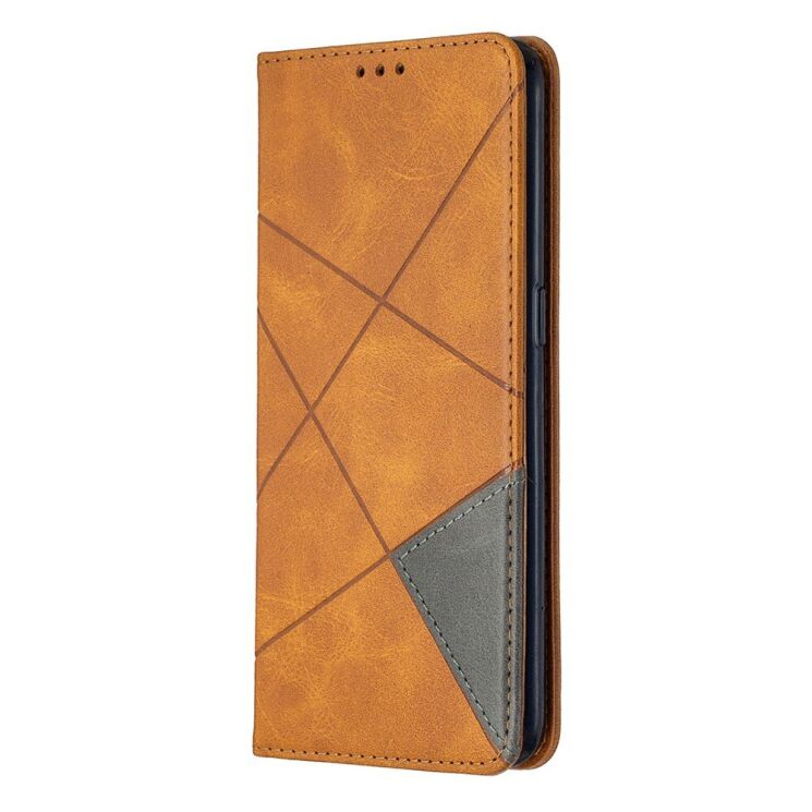 Чехол-книжка с кармашками UniCase Geometric Pattern для OPPO A31 - Brown: фото 2 из 10