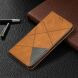 Чехол-книжка с кармашками UniCase Geometric Pattern для OPPO A31 - Brown (213320Z). Фото 8 из 10