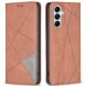 Чехол UniCase Geometric Pattern для Samsung Galaxy M14 (M146) - Brown (322921Z). Фото 1 из 9