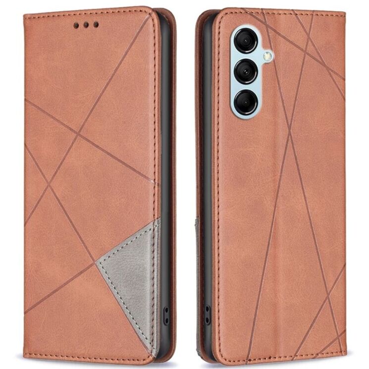 Чехол UniCase Geometric Pattern для Samsung Galaxy M14 (M146) - Brown: фото 1 из 9