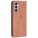 Чехол UniCase Geometric Pattern для Samsung Galaxy M14 (M146) - Brown (322921Z). Фото 5 из 9