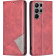Чехол UniCase Geometric Pattern для Samsung Galaxy S24 Ultra - Red (343303R)