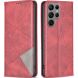Чехол UniCase Geometric Pattern для Samsung Galaxy S24 Ultra - Red (343303R). Фото 1 из 8