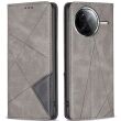 Чехол UniCase Geometric Pattern для Xiaomi Poco F7 Pro / F7 Ultra - Grey (378644H)
