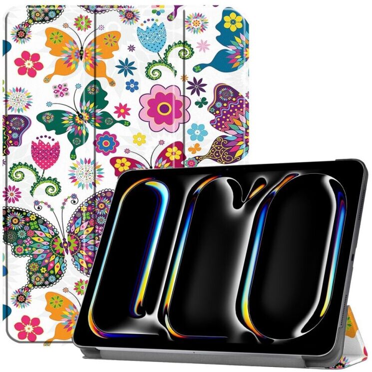 Чехол UniCase Life Style для Apple iPad Pro 11 (2024) - Butterflies: фото 1 из 7