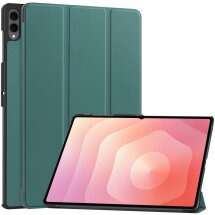 Чехол UniCase Slim для Samsung Galaxy Tab S12 Ultra - Blackish Green: фото 1 из 10