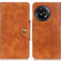 Чехол UniCase Vintage Wallet для OnePlus 11R / Ace 2 - Brown: фото 1 из 8