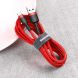 Дата-кабель BASEUS Kevlar Series Type-C 3A (1м) - Red (895141R). Фото 6 з 15