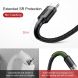 Дата-кабель BASEUS Kevlar Series Type-C 3A (1м) - Black / Red (895141BR). Фото 12 з 15