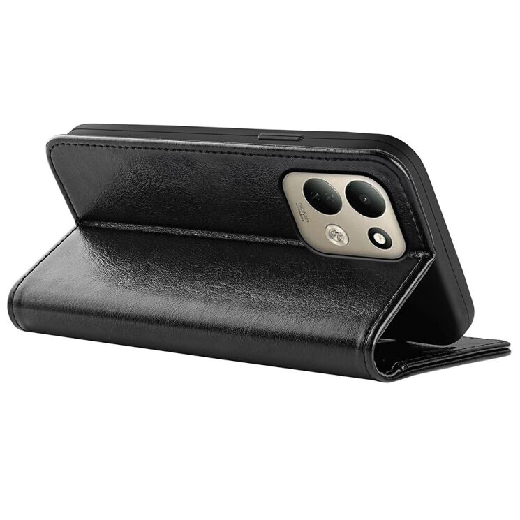 Классический чехол-книжка Deexe Wallet Style для Xiaomi Redmi 17 - Black (429002B) Классический чехол-книжка Deexe Wallet Style для Xiaomi Redmi 17 - Black: фото 4 из 8