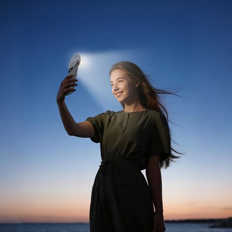 Кольцевая лампа Hoco K160 - White: фото 4 из 5