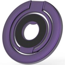 Кільце-тримач Deexe Magnetic Ring - Purple: фото 1 з 19