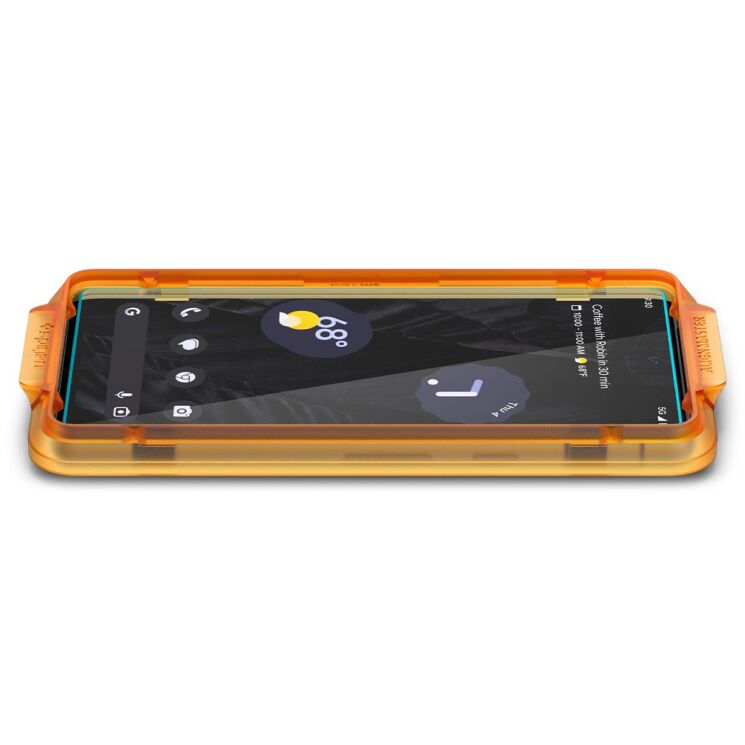 Комплект защитных стекол Spigen (SGP) GLAS.tR AlignMaster для Google Pixel 7a + ГЕЛЬ: фото 5 из 13