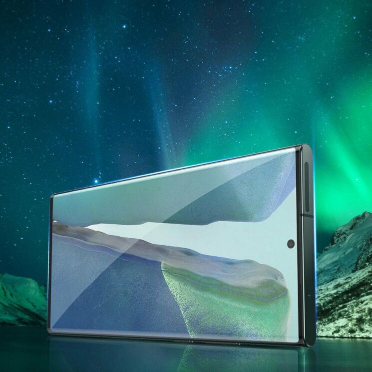 Комплект защитных пленок BASEUS 0.15mm Soft PET для Samsung Galaxy Note 20 (N980) - Transparent: фото 9 из 11