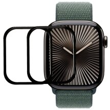 Комплект защитных пленок Deexe Protector Film для Apple Watch 10 42 mm - Black: фото 1 из 6