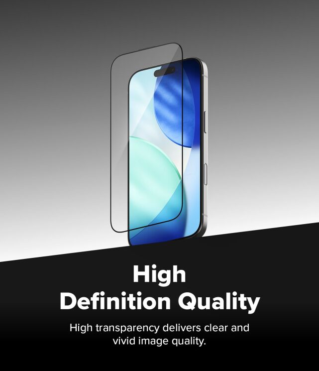 Комплект захисних стекол (2шт) Ringke Easy Slide Tempered Glass для iPhone 17 (8800328811874): фото 8 з 18