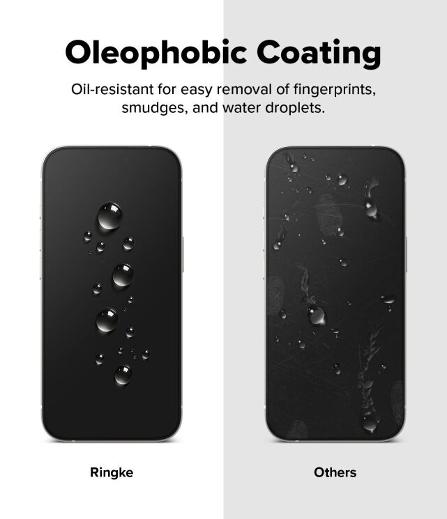 Комплект захисних стекол (2шт) Ringke Easy Slide Tempered Glass для iPhone 17 (8800328811874): фото 12 з 18