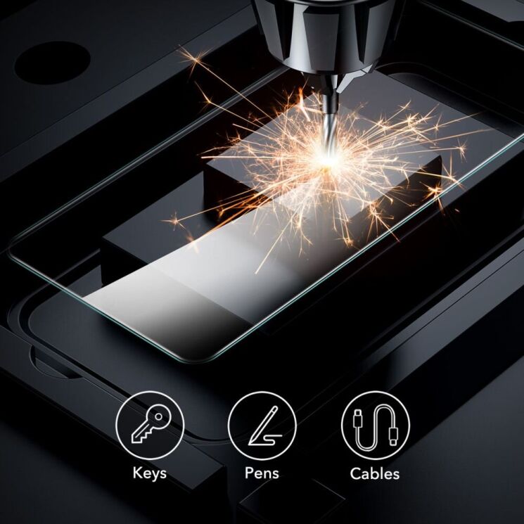 Комплект защитных стекол ESR Tempered-Glass HD Set для Samsung Galaxy S25 Ultra (S938) 4894240252741: фото 8 из 8
