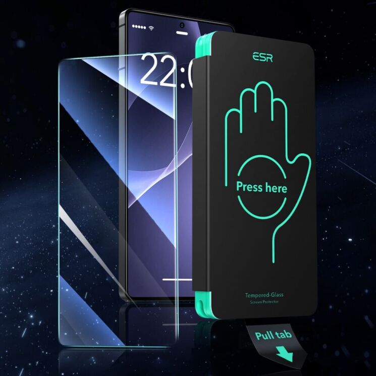Комплект защитных стекол ESR Tempered-Glass HD Set для Samsung Galaxy S25 Ultra (S938) 4894240252741: фото 2 из 8