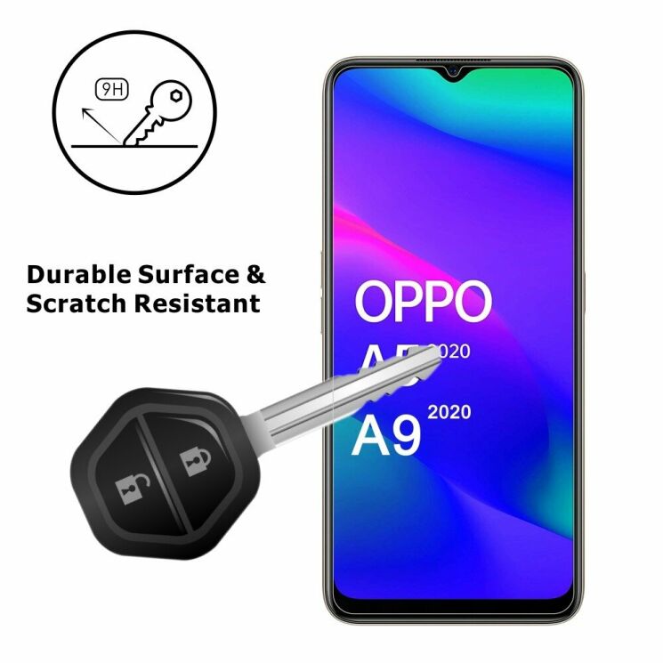 Комплект защитных стекол ITIETIE 2.5D 9H для OPPO A5 2020: фото 3 из 8