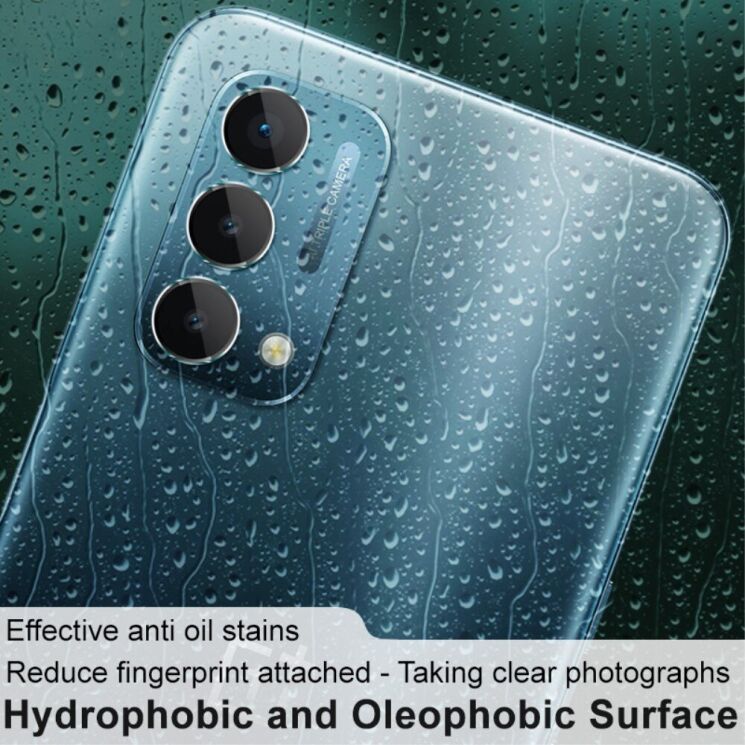 Комплект защитных стекол на камеру IMAK Camera Lens Protector для OnePlus Nord N200: фото 7 из 11
