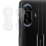 Комплект защитных стекол на камеру IMAK Camera Lens Protector для Xiaomi Redmi K40 Gaming / Poco F3 GT: фото 1 из 13