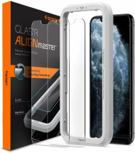 Комплект защитных стекол Spigen (SGP) AlignMaster Glas tR для Apple iPhone 11 Pro Max / iPhone XS Max: фото 1 из 9