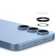 Комплект защитных стекол Spigen (SGP) Optik Pro Lens Protector для Samsung Galaxy S25 Plus (S936) AGL09088 - Black (376007B). Фото 4 из 13
