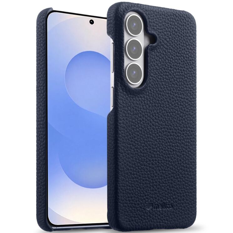 Кожаный чехол MELKCO Leather Case для Samsung Galaxy S26 (S942) - Dark Blue (404276DB) Кожаный чехол MELKCO Leather Case для Samsung Galaxy S26 (S942) - Dark Blue: фото 1 из 5