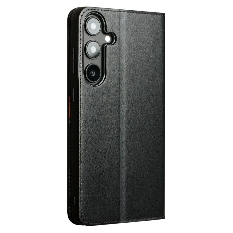 Шкіряний чохол QIALINO Classic Case для Samsung Galaxy S25 (S931) - Black: фото 4 з 13