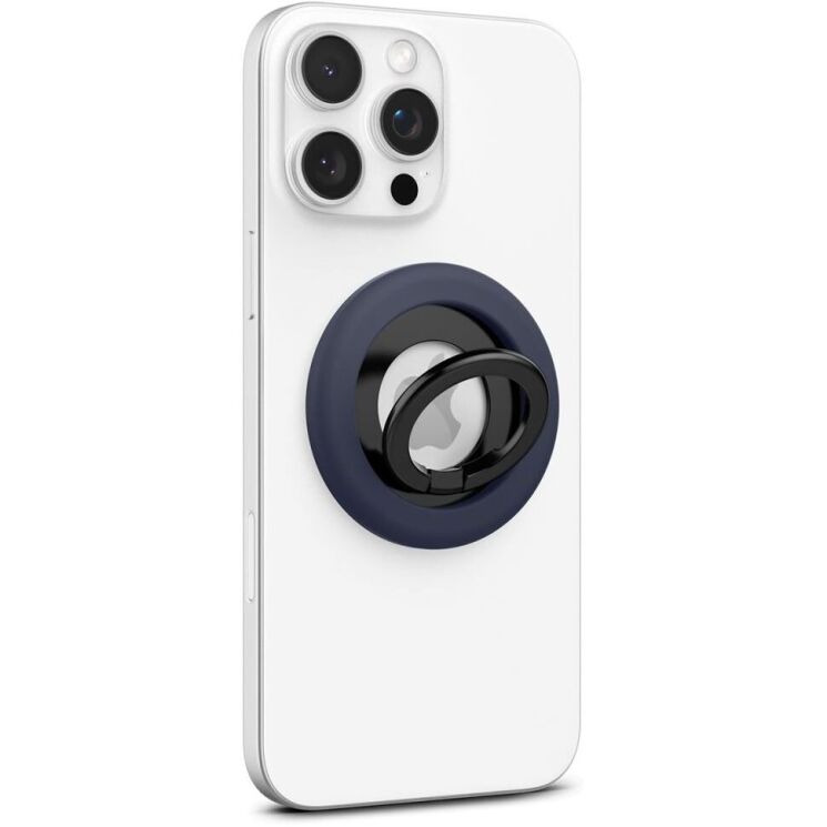 Магнитное кольцо-держатель Spigen (SGP) Nano Pop Ring (MagFit) AMP09028 - Blueberry navy: фото 3 из 15
