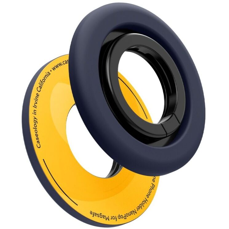 Магнитное кольцо-держатель Spigen (SGP) Nano Pop Ring (MagFit) AMP09028 - Blueberry navy: фото 8 из 15