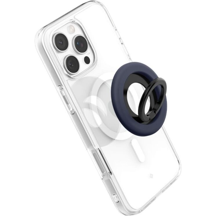 Магнитное кольцо-держатель Spigen (SGP) Nano Pop Ring (MagFit) AMP09028 - Blueberry navy: фото 4 из 15