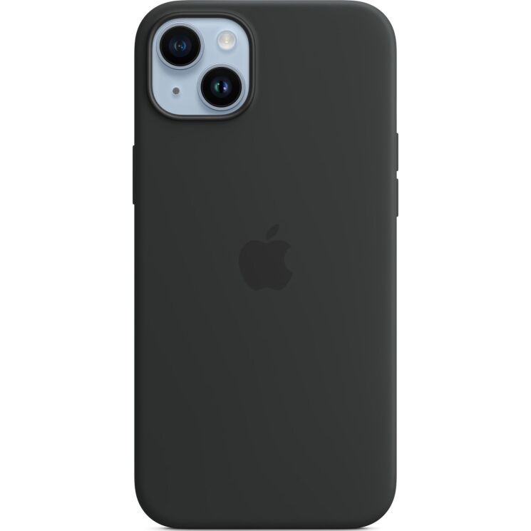 Оригінальний чохол Silicone Case with MagSafe для Apple iPhone 14 Plus (MPT33ZE/A) - Midnight: фото 1 з 5