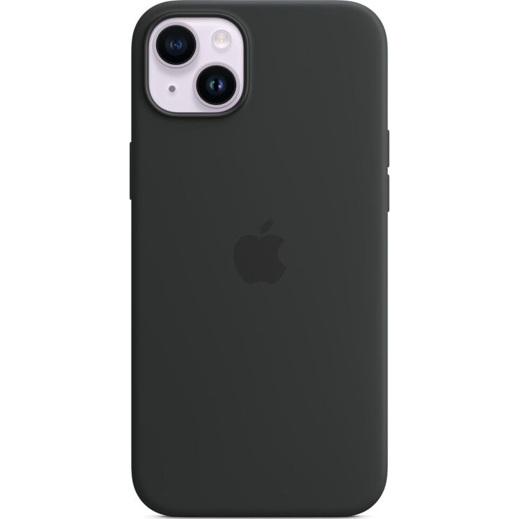 Оригінальний чохол Silicone Case with MagSafe для Apple iPhone 14 Plus (MPT33ZE/A) - Midnight: фото 3 з 5
