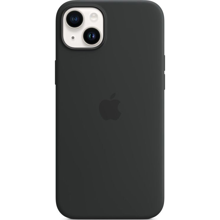 Оригінальний чохол Silicone Case with MagSafe для Apple iPhone 14 Plus (MPT33ZE/A) - Midnight: фото 2 з 5