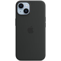 Оригінальний чохол Silicone Case with MagSafe для Apple iPhone 14 Plus (MPT33ZE/A) - Midnight: фото 1 з 7